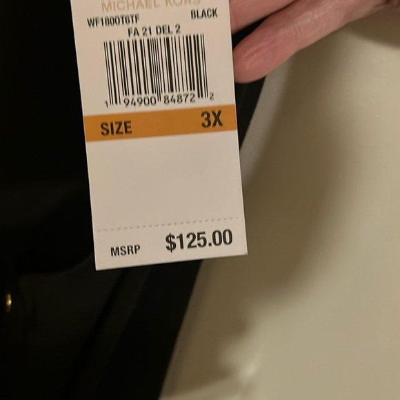 NWT Michael Kors Black Jumpsuit with Silver Accents Friday event sale🌺 - Picture 7 of 15